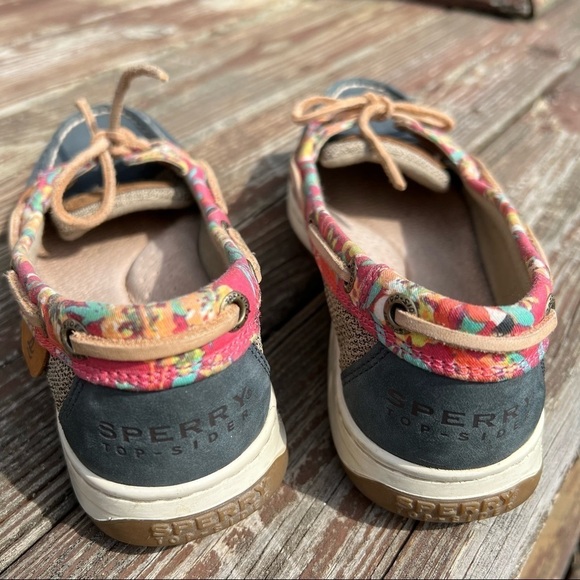 SPERRY TOP-SIDER WOMEN’S ANGELFISH FLAMINGO BOAT SHOES SIZE 5.5 M - Picture 4 of 12